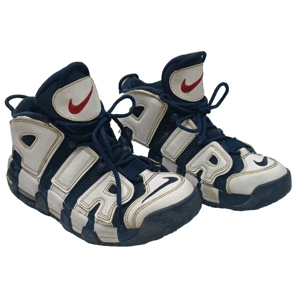 Uptempo‎ Olympic Nike Air  2020 Boys Shoes Size 6.5Y / 415082-104